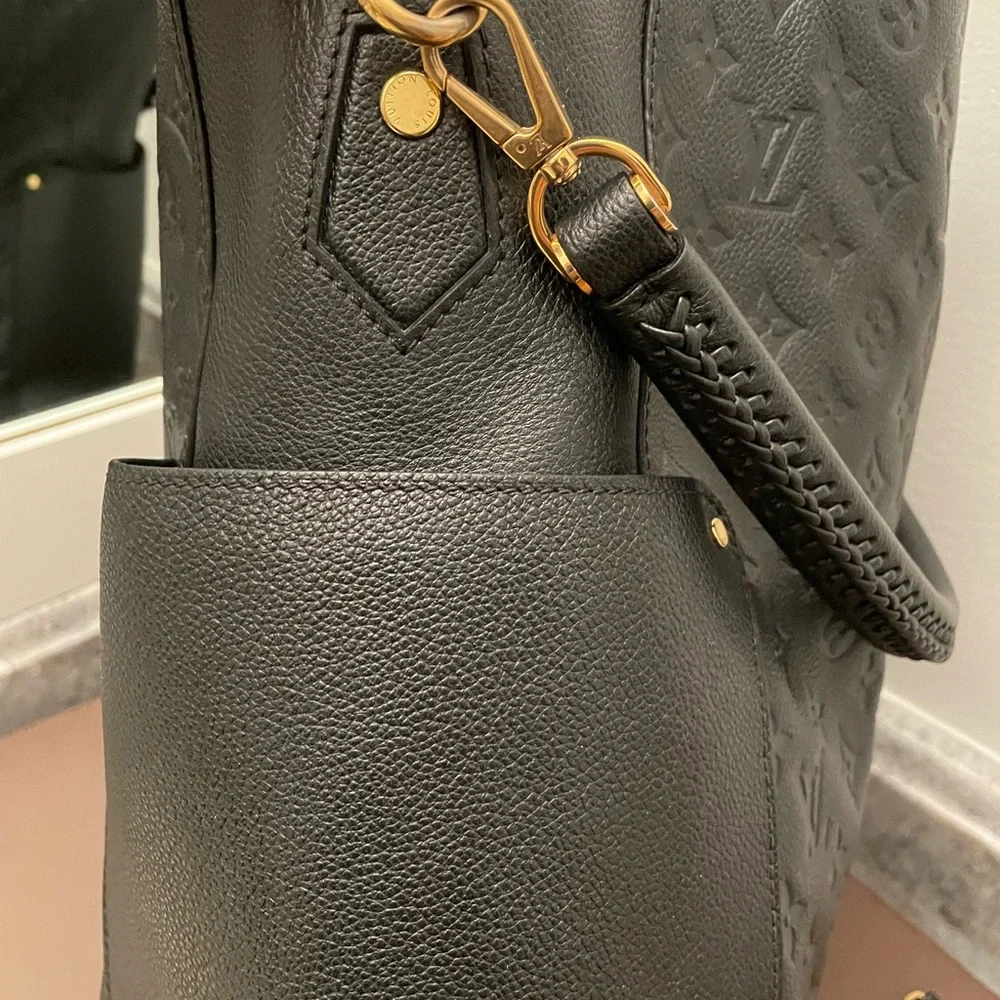 Louis Vuitton Black Monogram bagatelle hobo bag - Picture 7 of 15